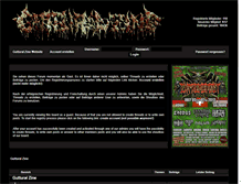 Tablet Screenshot of forum.gutturalzine.net